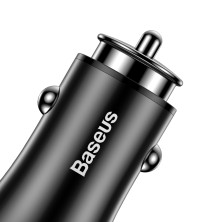 Автомобильное зарядное устройство Baseus Gentleman 2USB 4.8A Черный  (CCALL-GB01)