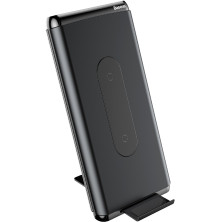 УМБ Baseus PowerBank 10000mAh 15W QC3.0 PD з Бездротовий зарядкою Qi 5W Чорний