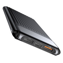 УМБ Baseus Thin 10000mAh 3A з технологією QC3.0 + PD Чорний
