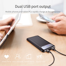 УМБ Baseus Thin 10000mAh 3A з технологією QC3.0 + PD Чорний