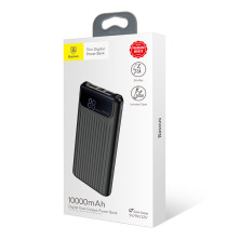 УМБ Baseus Thin 10000mAh 3A з технологією QC3.0 + PD Чорний