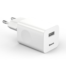 Мережевий зарядний пристрій Baseus Quick Charger CCALL-BX QC3.0 24W 2A Білий