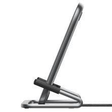 Беспроводное зарядное устройство Baseus Rib Horizontal and Vertical с технологией Qi 15W MAX Черный