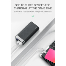 УМБ Baseus Parallel 20000mAh 18W с технологией QC3.0+PD Черный