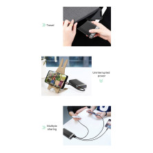 УМБ Baseus Parallel 20000mAh 18W с технологией QC3.0+PD Черный