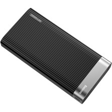 УМБ Baseus Parallel 20000mAh 18W з технологією QC3.0 + PD Чорний