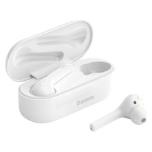 Беспроводные TWS Bluetooth наушники Baseus Encok W07 Белые