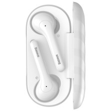 Беспроводные TWS Bluetooth наушники Baseus Encok W07 Белые