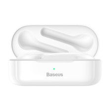 Беспроводные TWS Bluetooth наушники Baseus Encok W07 Белые