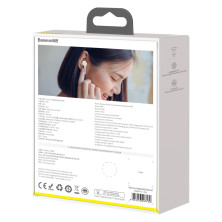Беспроводные TWS Bluetooth наушники Baseus Encok W07 Белые