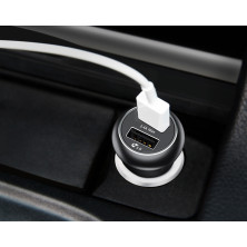 Автомобильное зарядное устройство Baseus Gentry QC 3.0 25W 2USB 3A Черный (CCALL-GC01)