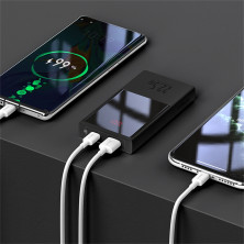 УМБ Baseus Super Mini 10000mAh 22.5W 5A с технологией QC3.0+PD3.0 + Кабель USB to Type-C Черный