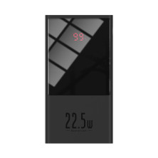 УМБ Baseus Super Mini 10000mAh 22.5W 5A с технологией QC3.0+PD3.0 + Кабель USB to Type-C Черный