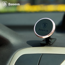 Автотримач для телефону магнітний Baseus 360-degree Rotation Magnetic Mount на торпедо Золотистий