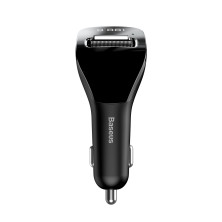 Bluetooth Baseus Streamer AUX/FM MP3 WAV авто адаптер ресивер магнитолы 2USB(3A) Черный