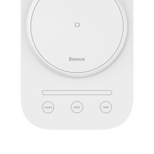 Настольная лампа Baseus LED 3in1 с беспроводной зарядкой с технологией Qi 10W MAX и USB Белый