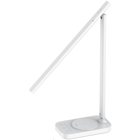 Настольная лампа Baseus LED 3in1 с беспроводной зарядкой с технологией Qi 10W MAX и USB Белый
