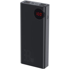 УМБ Baseus Mulight 30000mAh 33W з технологією QC3.0 + PD3.0 Чорний