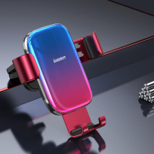 Автодержатель для телефона Baseus Glaze Gravity Car в воздуховод Красный