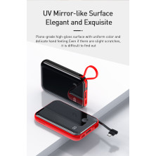 УМБ Baseus Mini S 10000mAh 15W 3A з технологією QC3.0 + PD3.0 і Type-C кабелем Червоний