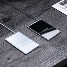 Беспроводное зарядное устройство Baseus Card Ultra-thin с технологией Qi 15W MAX Черный