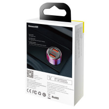 Автомобильное зарядное устройство Baseus Magic Series Dual Quick Charge Car Charger 45W 2USB Красный