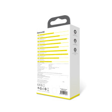 Мережевий зарядний пристрій Baseus Speed Mini Dual U Charger 2USB 2.1A 10.5W + Кабель 2.4A USB to Lightning 1м Білий