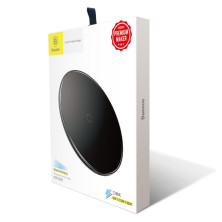 Бездротовий зарядний пристрій Baseus Simple Wireless Charger з технологією Qi 10W Чорний