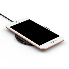 Бездротовий зарядний пристрій Baseus Simple Wireless Charger з технологією Qi 10W Чорний
