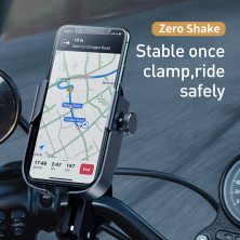 Мото-вело держатель для смартфона Baseus Armor Motorcycle Holder Черный