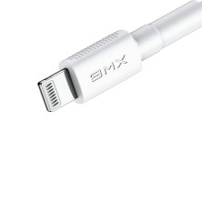 Кабель Baseus BMX Mini MFi certified Cable Type-C to Lightning PD 18W 2,4А 1,8m Білий