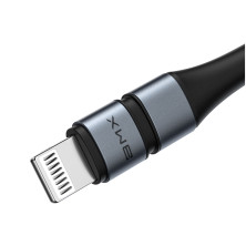 Кабель Baseus BMX Double-deck MFi certified Cable Type-C to Lightning PD 18W 2,4А 1,2m Чорний