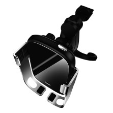 Бездротовий зарядний пристрій Baseus Rock-solid Electric Holder з технологією Qi 10W Сріблястий