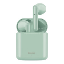 Беспроводные Bluetooth наушники Baseus Encok TWS W09 Зелёный