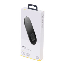 Бездротовий зарядний пристрій Baseus Simple 2in1 For Phone + Pods з технологією Qi 18W MAX Чорний