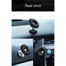 Автотримач для телефону магнітний Baseus Star Ring Magnetic Car Bracket Сріблястий