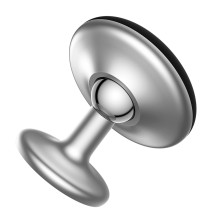 Автотримач для телефону магнітний Baseus Star Ring Magnetic Car Bracket Сріблястий