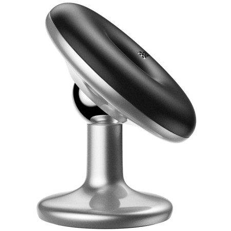 Автотримач для телефону магнітний Baseus Star Ring Magnetic Car Bracket Сріблястий