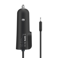 Автомобільний зарядний пристрій Baseus Energy Station 2USB + Кабель Lightning 1м 5.5A Чорний