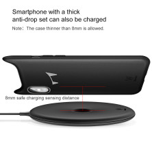 Бездротовий зарядний пристрій Baseus Donut Wireless Charger з технологією Qi 10W Чорний