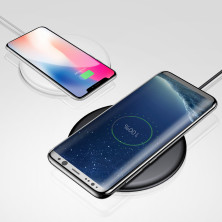 Бездротовий зарядний пристрій Baseus Donut Wireless Charger з технологією Qi 10W Чорний