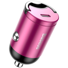Автомобільний зарядний пристрій Baseus Tiny Star Mini QC 4.0 + PD3.0 30W Type-C 3A Рожевий
