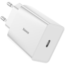 Сетевое зарядное устройство Baseus Speed Mini QC Single PD3.0 18W Type-C 3A Белый
