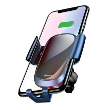 Автотримач для телефону Baseus Future Gravity Vehicle в повітропровід Синій