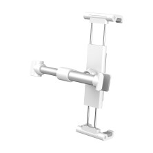 Автодержатель на подголовник Baseus Back Seat Car Mount для телефона или планшета Белый
