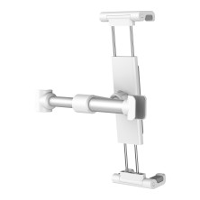Автодержатель на подголовник Baseus Back Seat Car Mount для телефона или планшета Белый