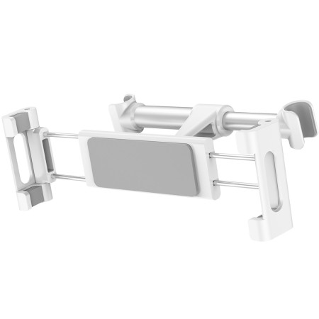 Автодержатель на подголовник Baseus Back Seat Car Mount для телефона или планшета Белый