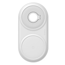 Беспроводное зарядное устройство Baseus Planet 2in1 с технологией Qi 10W MAX и адаптером 24W QC3.0 Белый