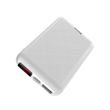 УМБ Baseus Mini S Digital Display 10000mAh 15W з технологією PD Білий