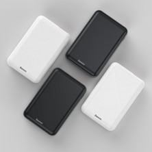 УМБ Baseus Mini S Digital Display 10000mAh 15W з технологією PD Білий